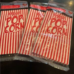 New Disposable Popcorn Party Bags